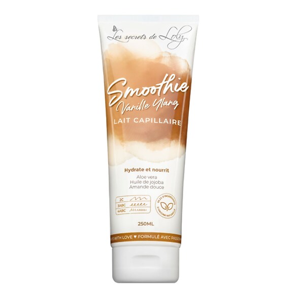 Smoothie Vanille Ylang-Ylang - Lait capillaire hydratant et nourrissant, LES SECRETS DE LOLY